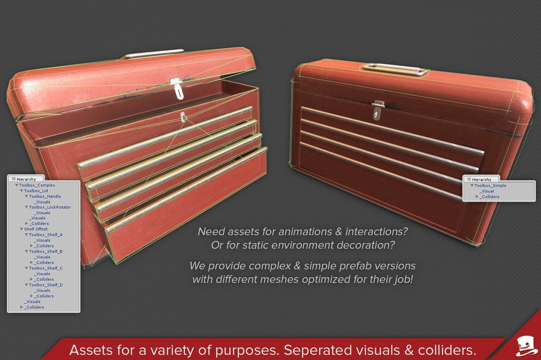 Workshop Props and Pipes PBR Low-poly 3D model_3