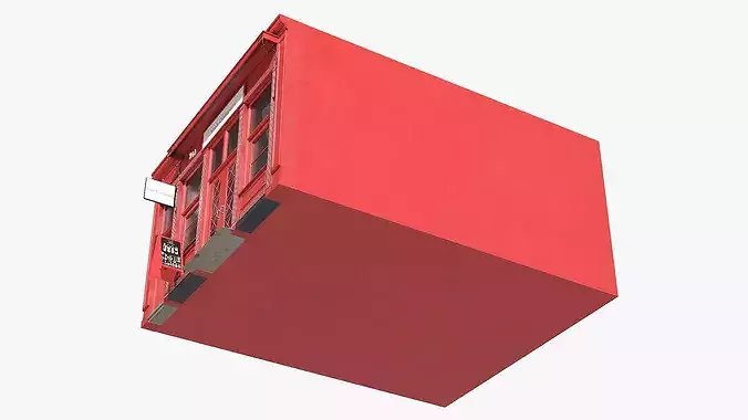 Interior Ground Floor Shop 3D model 6