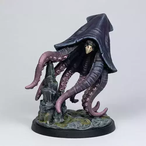 Darkmantle Miniature 3D Printable Files STL GLB 3MF
