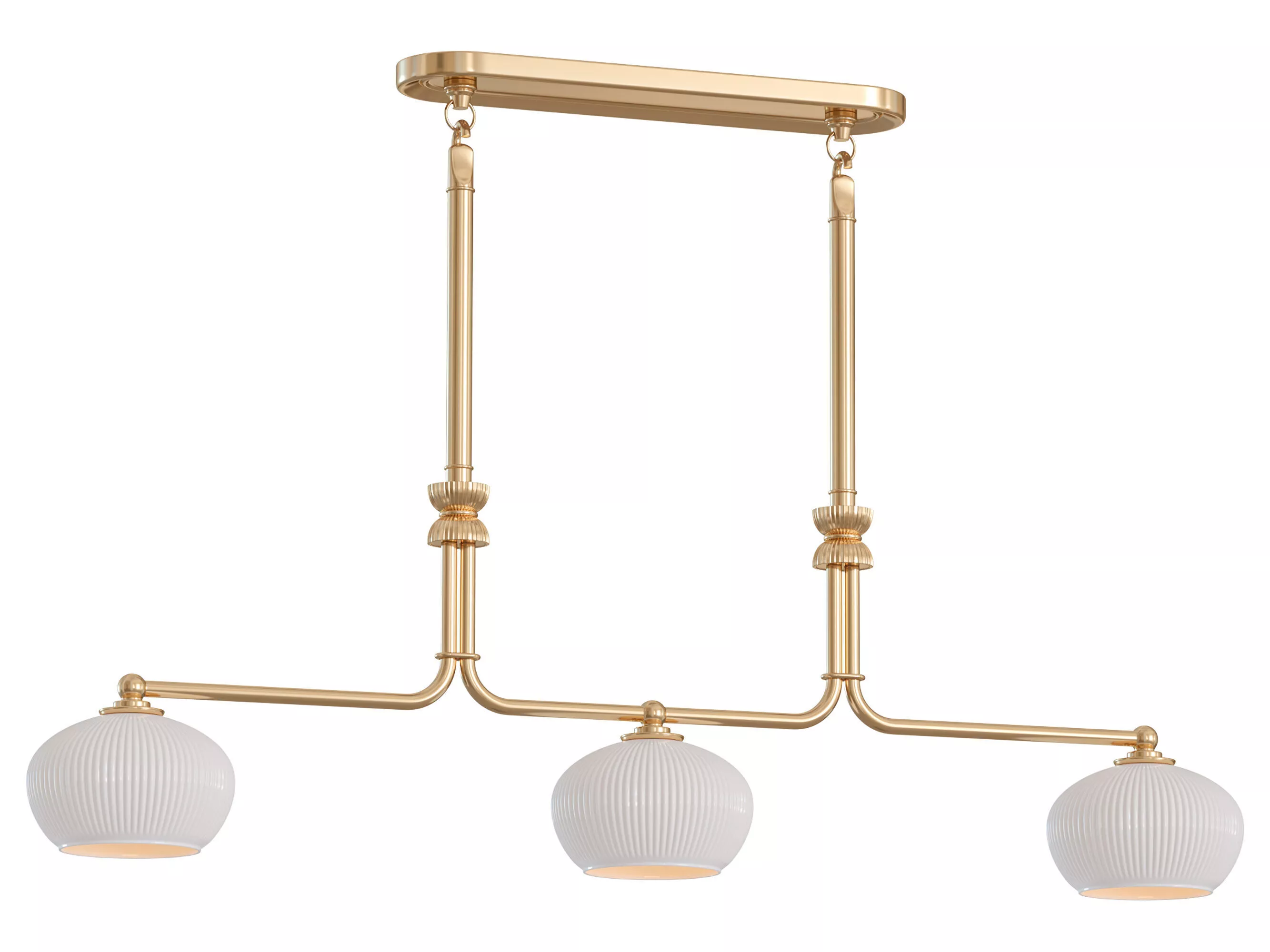 Enzo Linear Chandelier 3D model
