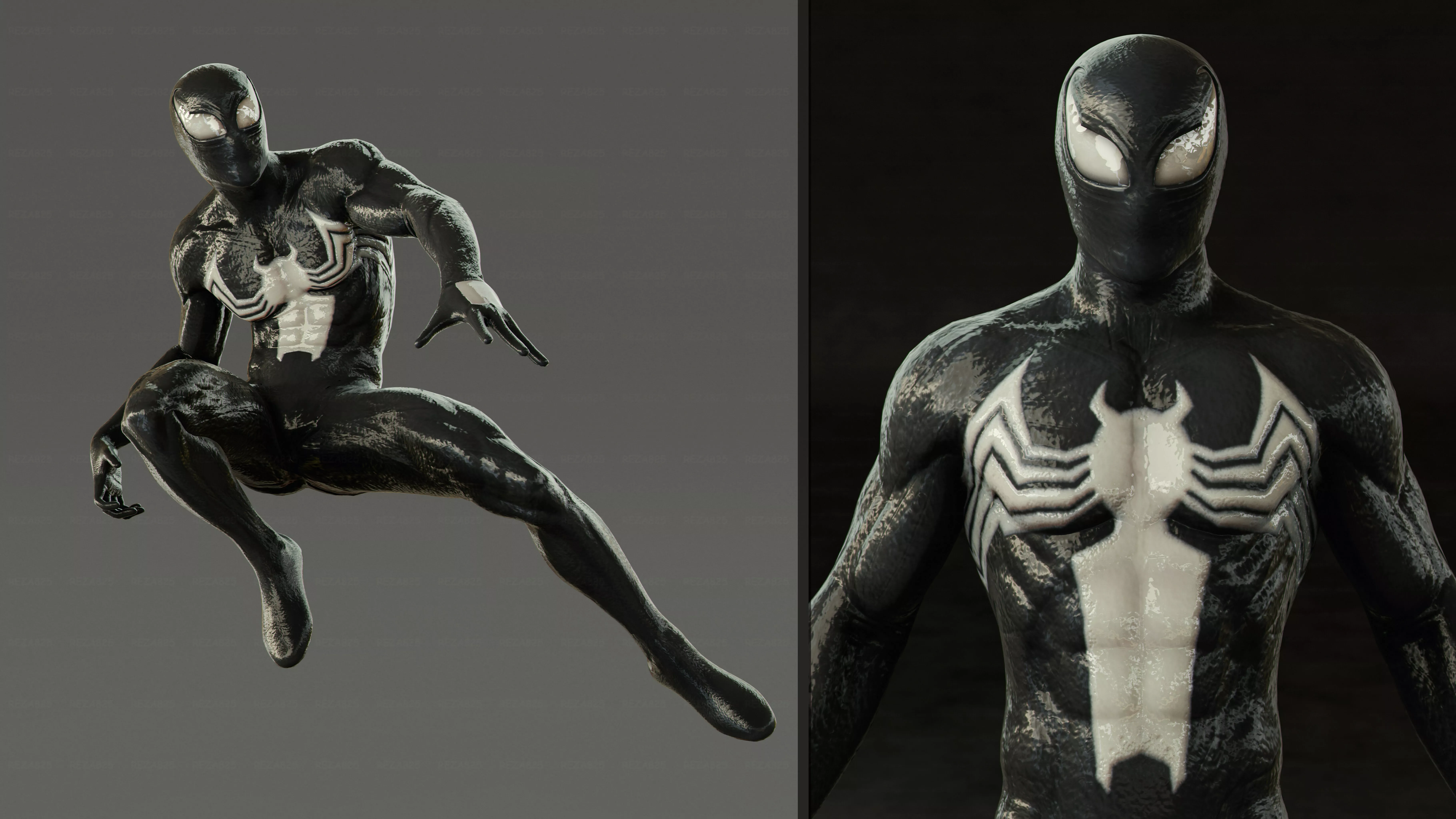Definitive Symbiote Concept Suit 3D model