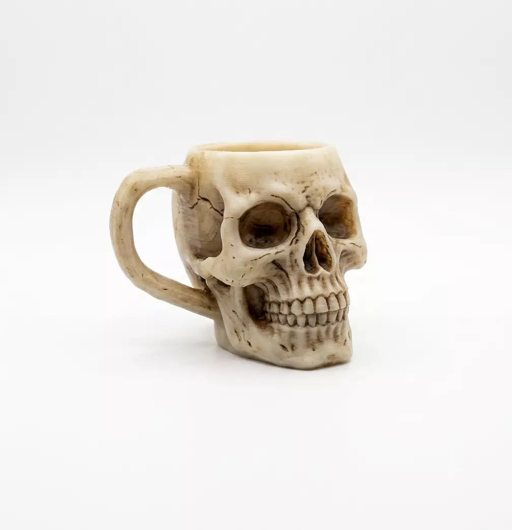 Halloween Skull Shaped Cup 3D print model