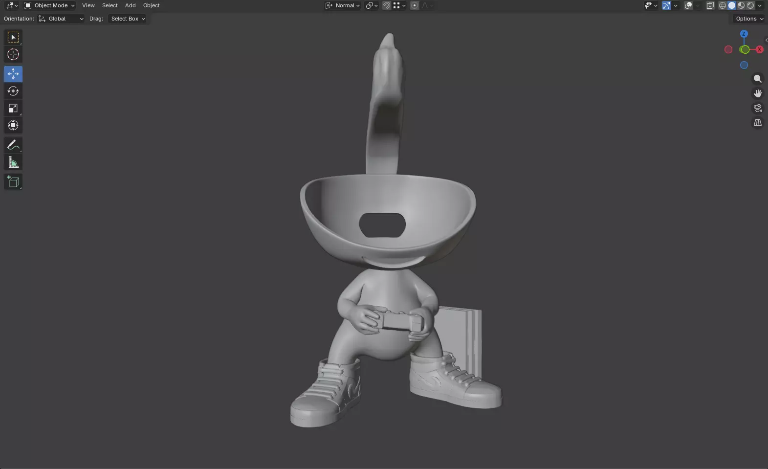 Alexa support 2 3D print model