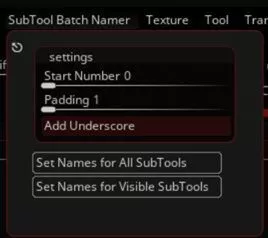 Zbrush rename subtool scripts free Free 3D model