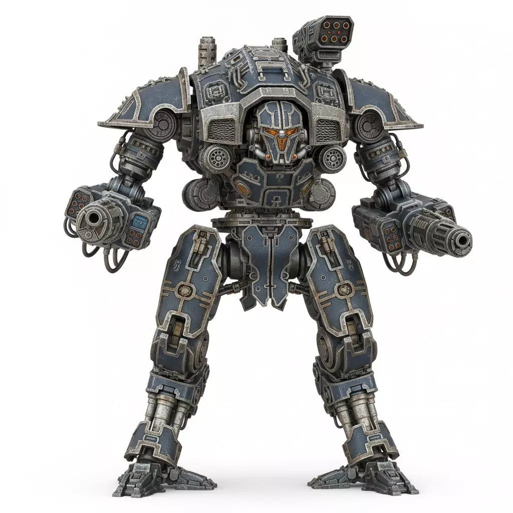 Robot Mechanical Android Armor Sci Fi Figure 3D model