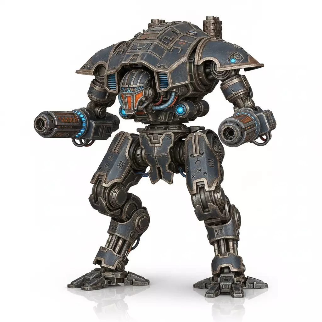 Robot Sci Fi Mecha Cyber Mechanical 3D model