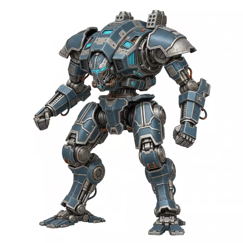 Robot Mechanical Sci Fi Android Cyber 3D model