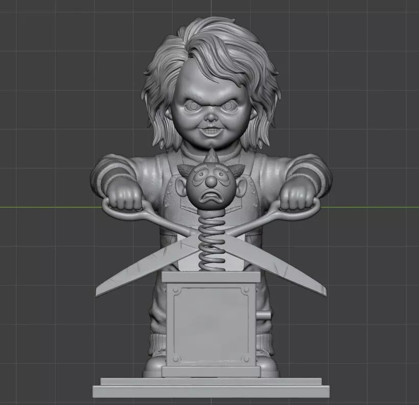 Chucky - Childs Play 2 - 3D Model 3D print model