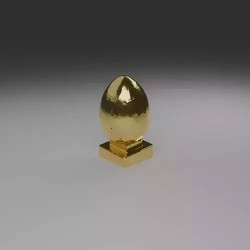 Decorative Textured Egg on with integrated base