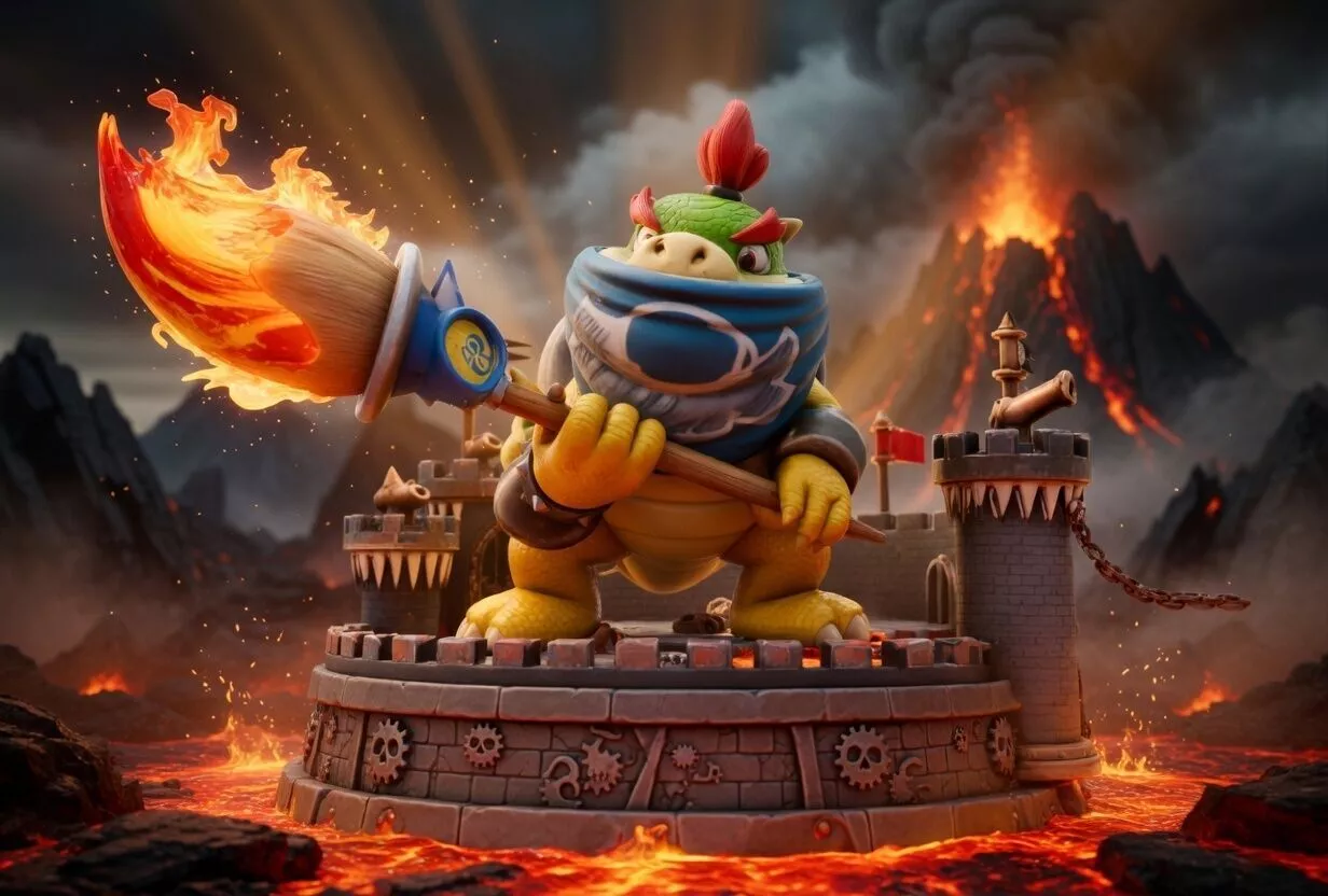 Bowser Jr - The Koopa Prince 3D print model