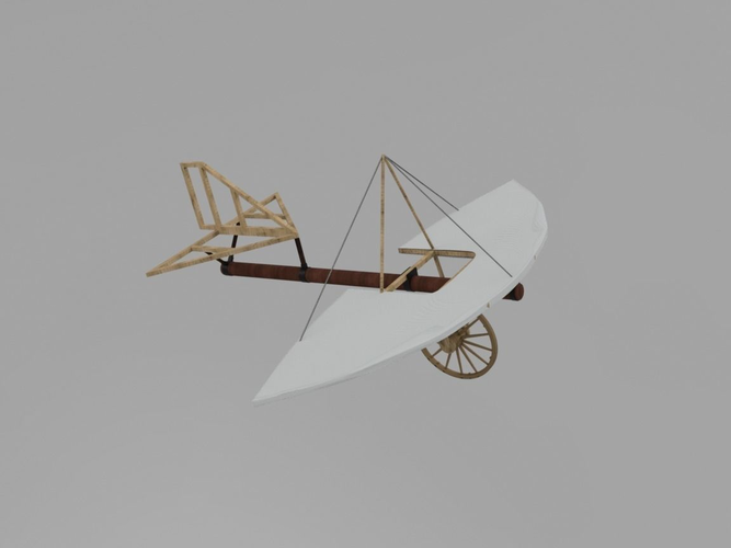 Alexander Liwentaal sailplane  3D model