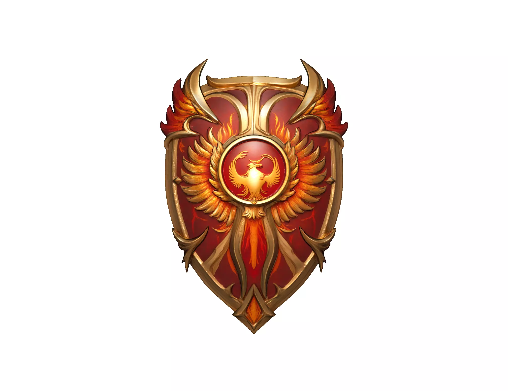 Phoenix Shield 3D model