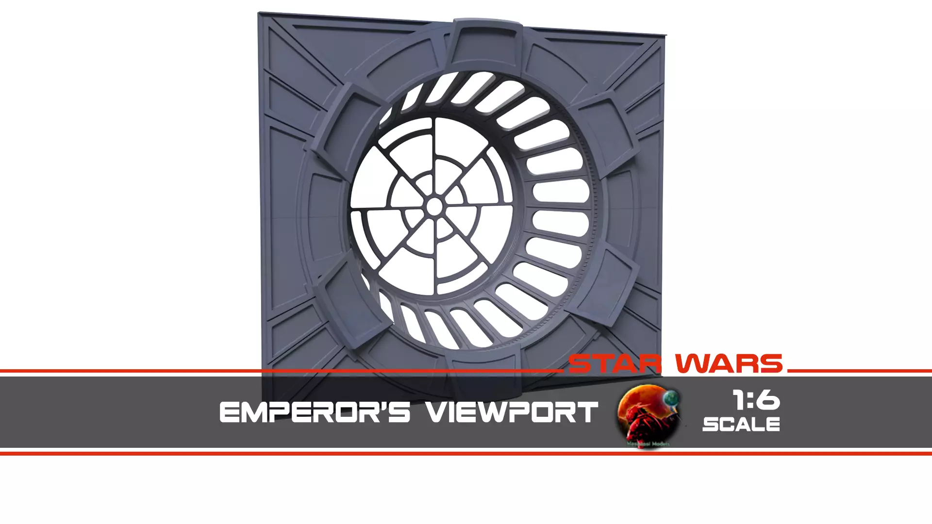 Emperors viewport 1-6 scale Hottoys 3D print model