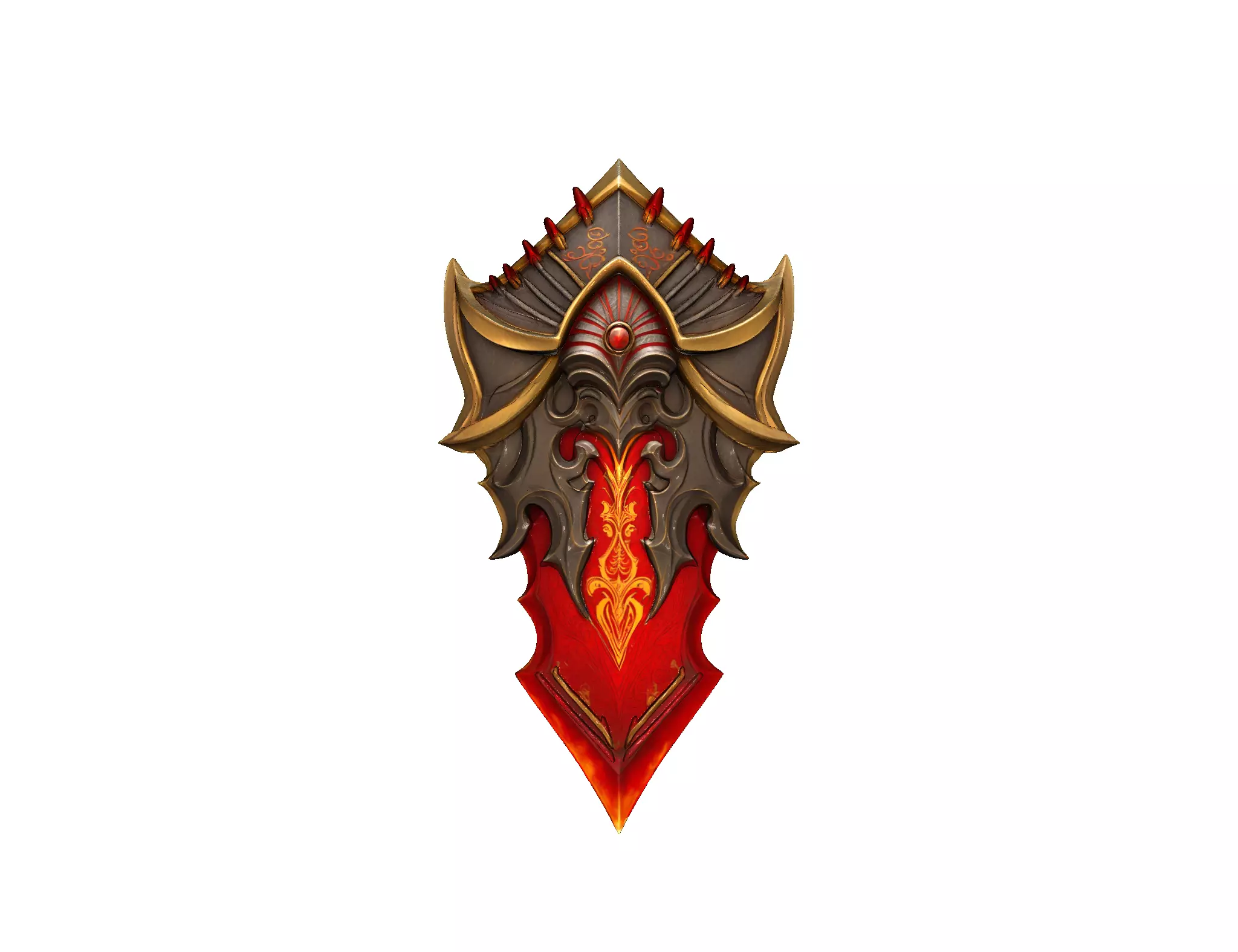Emberfang Shield 3D model