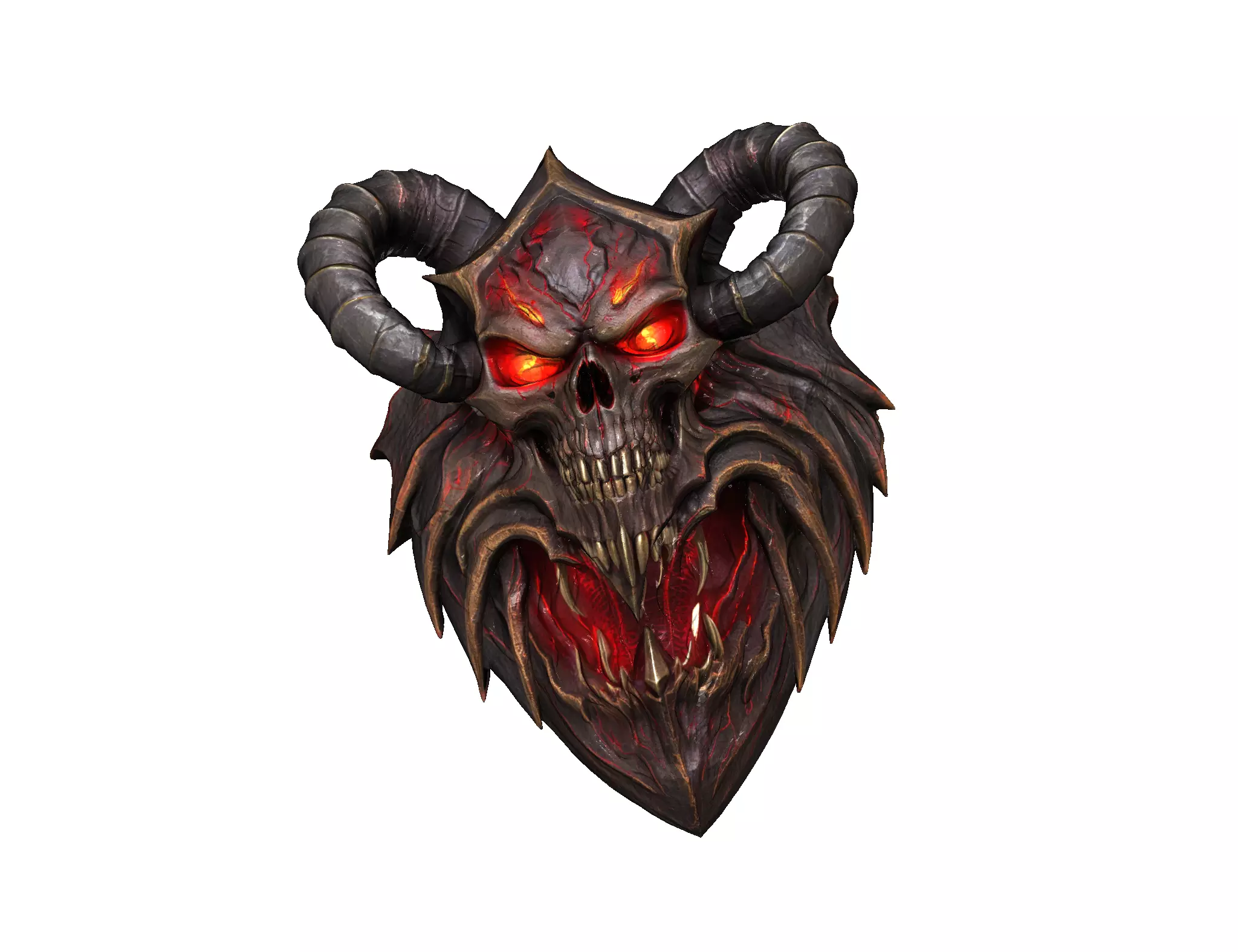 Devil Shield 3D model