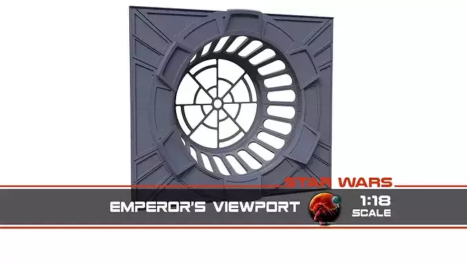 Emperors viewport 1-18 scale Hasbro Kenner