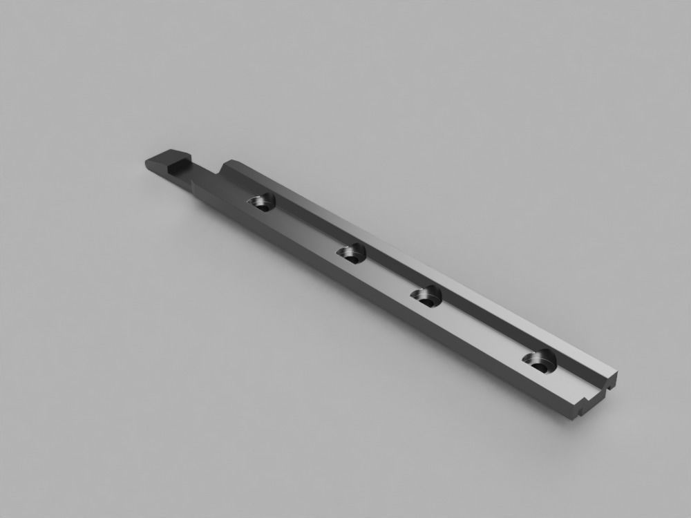 Baby stroller part 3D print model_1