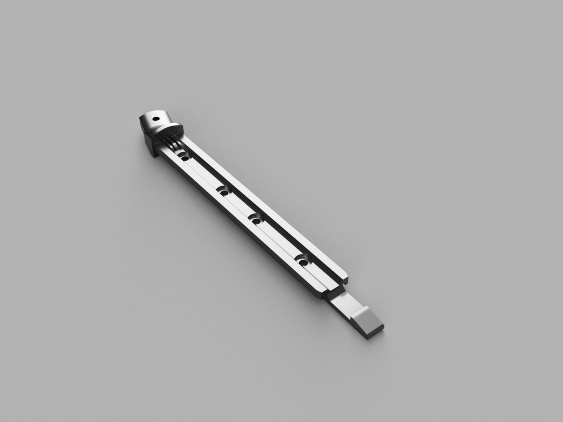 Baby stroller part 3D print model_0