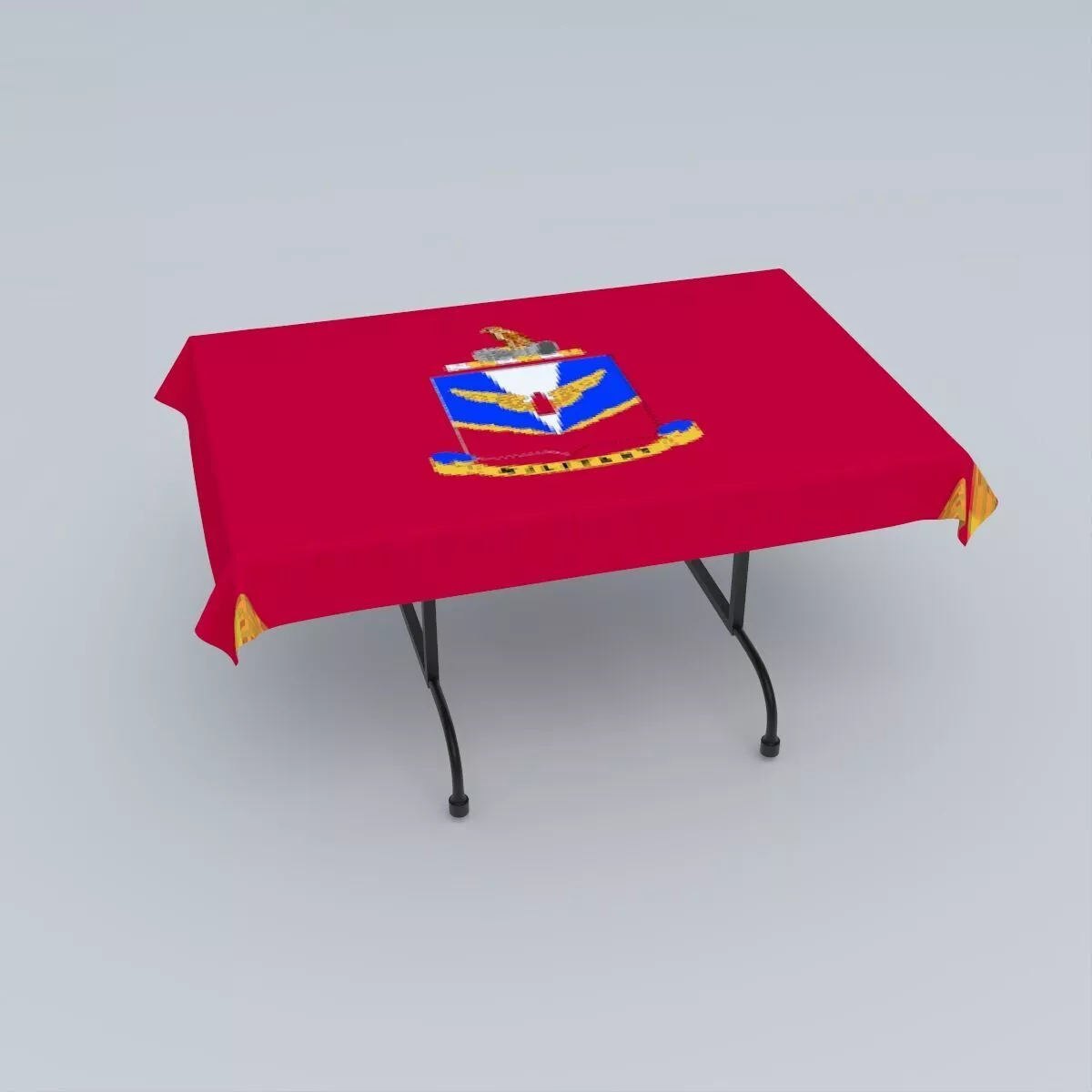 ADA SCHOOL FLAG 3D model
