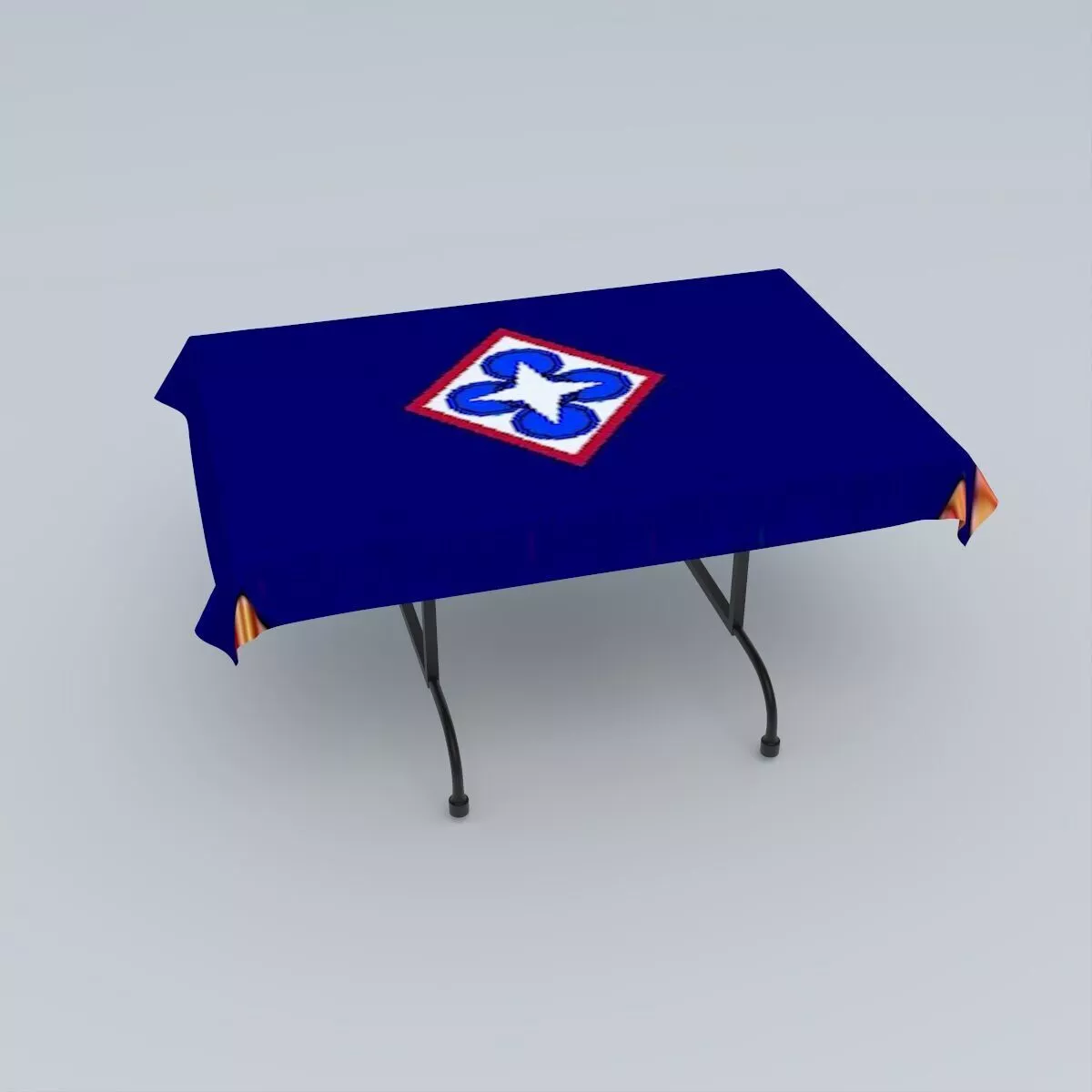 CASCOM Flag 3D model