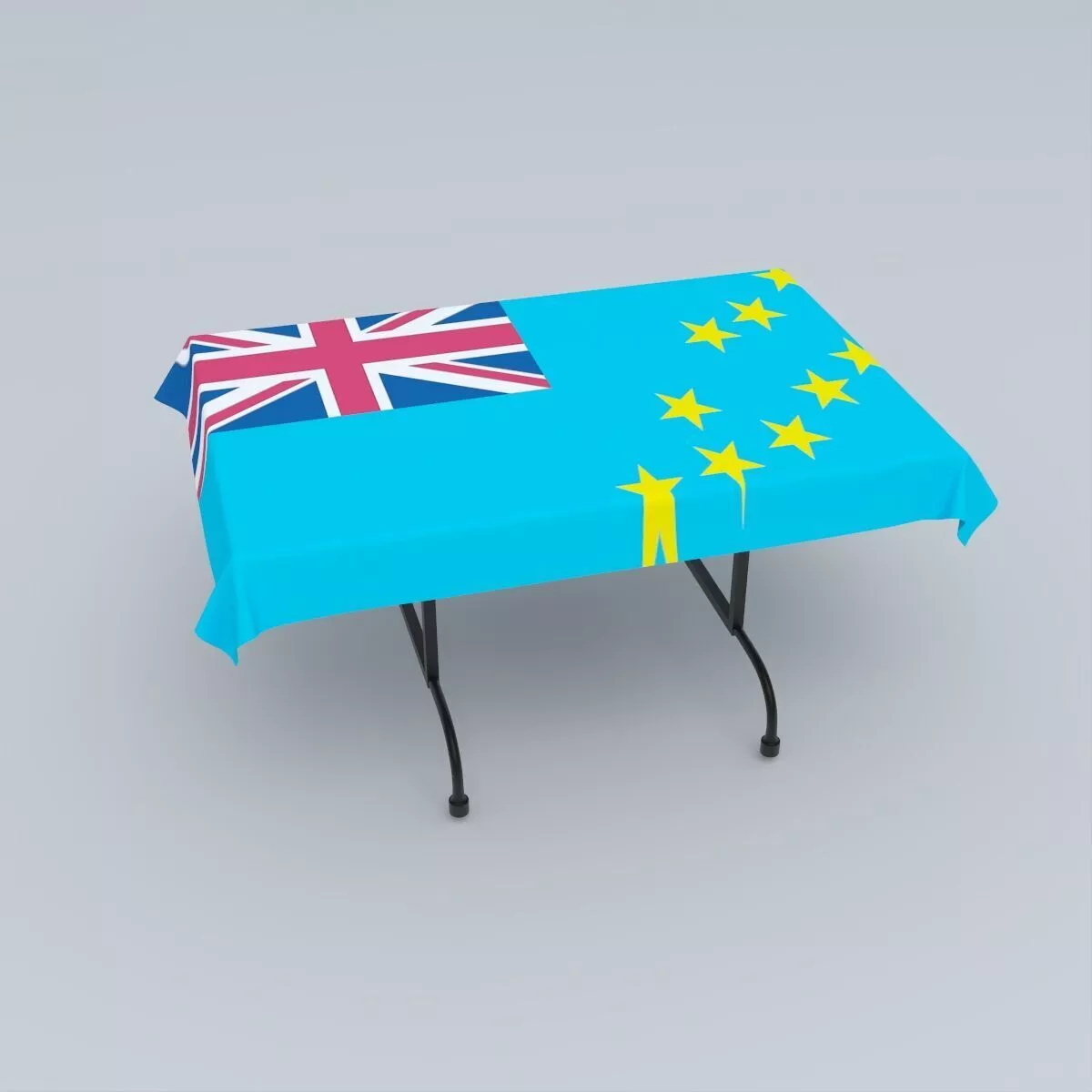Flag of Tuvalu 3D model
