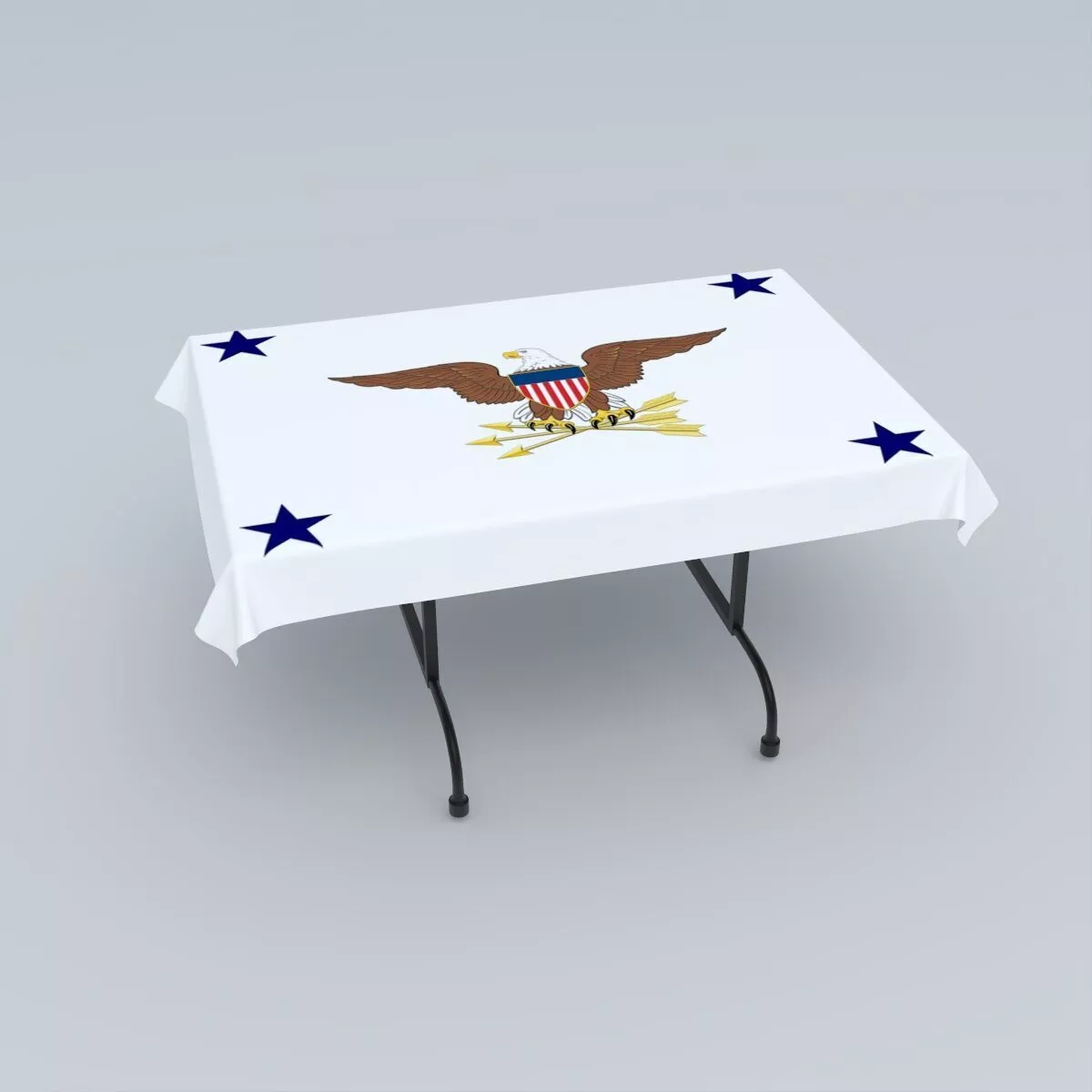 Flag of the Inspector General for the U S Department 3D model