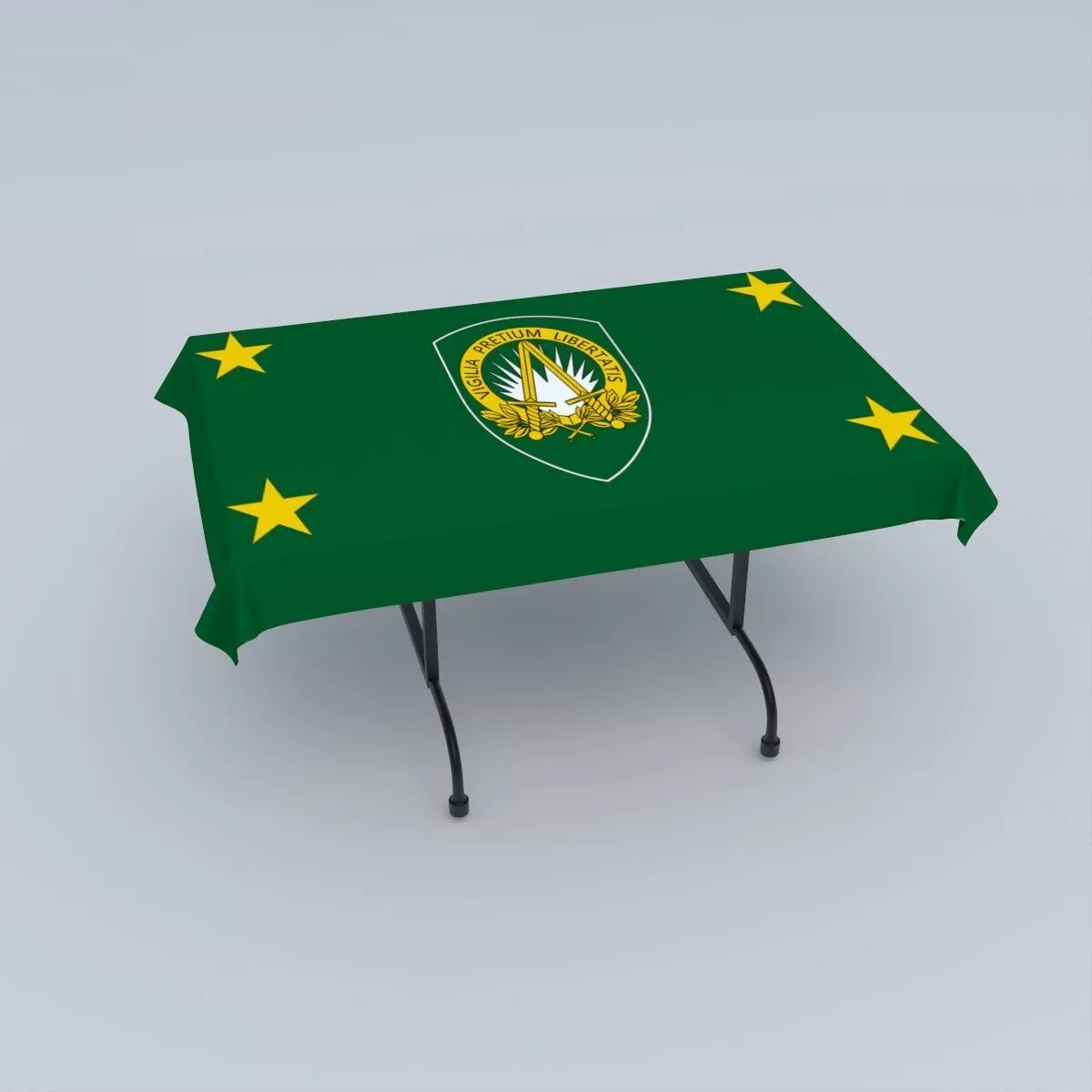 Flag of the Supreme Allied Commander Europe 3D model