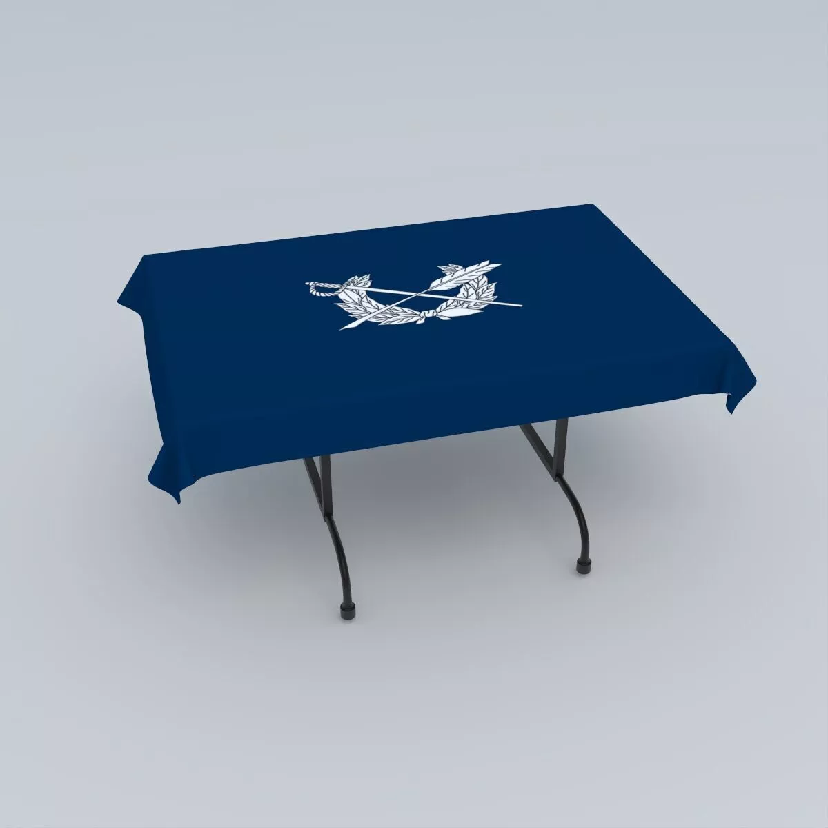 Flag of the United States Army JAG 3D model