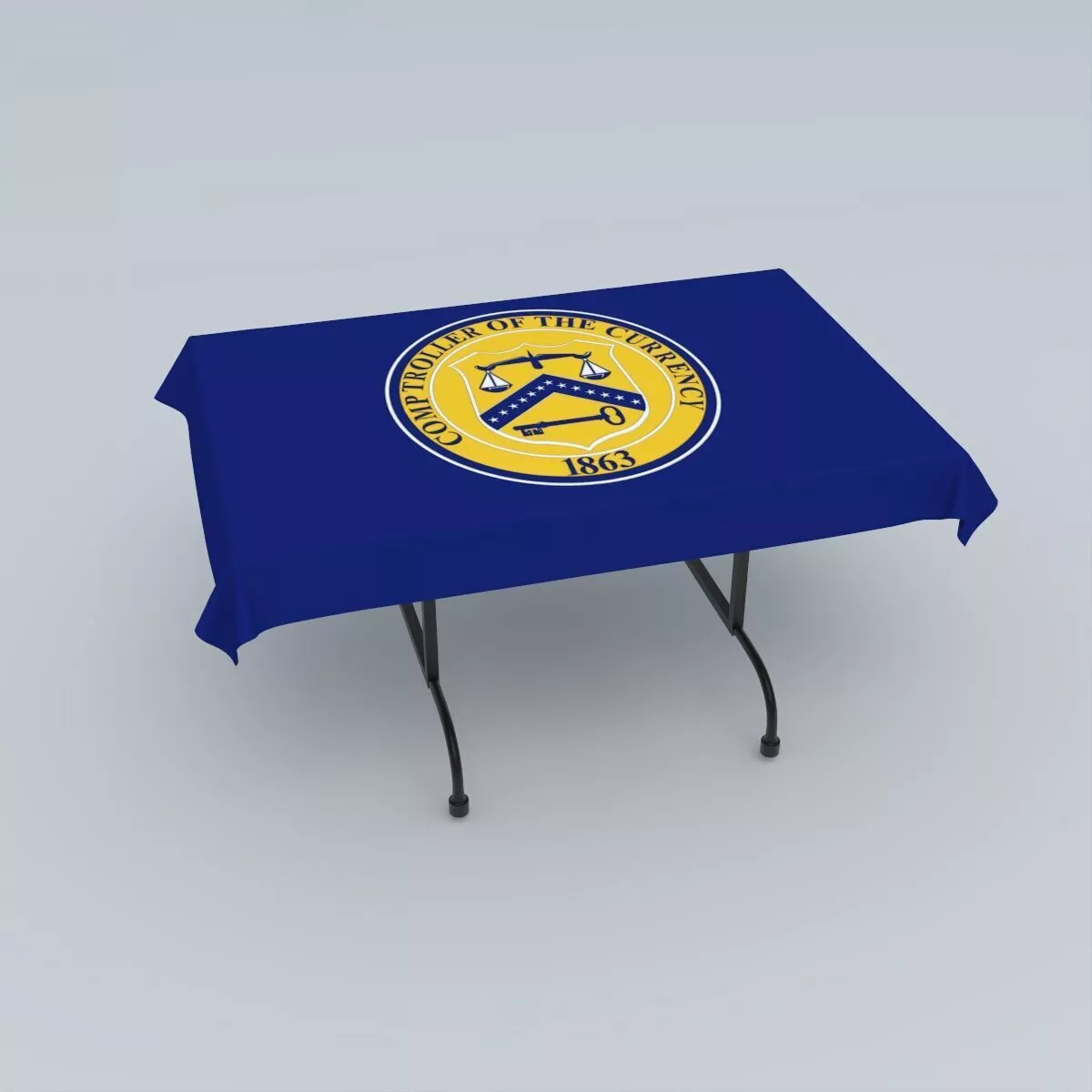 Flag of the United States Comptroller of the Currency 3D model