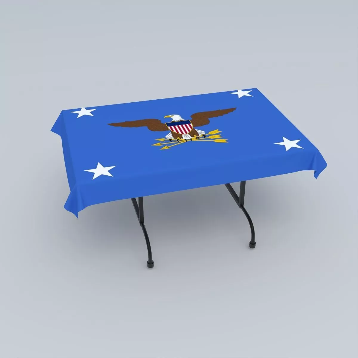 Flag of the United States Secretary of Defense 3D model