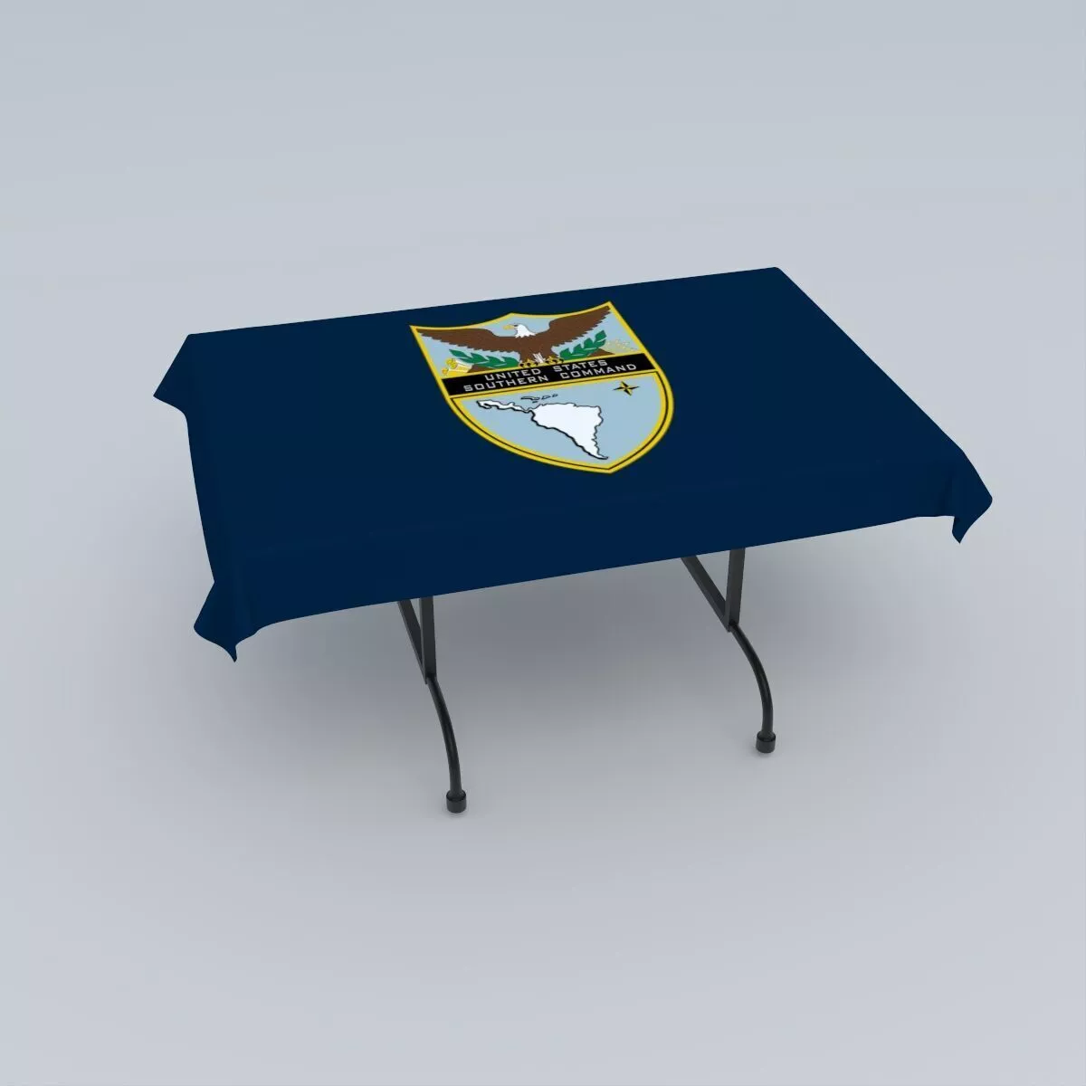 Flag of the United States Southern Command 3D model