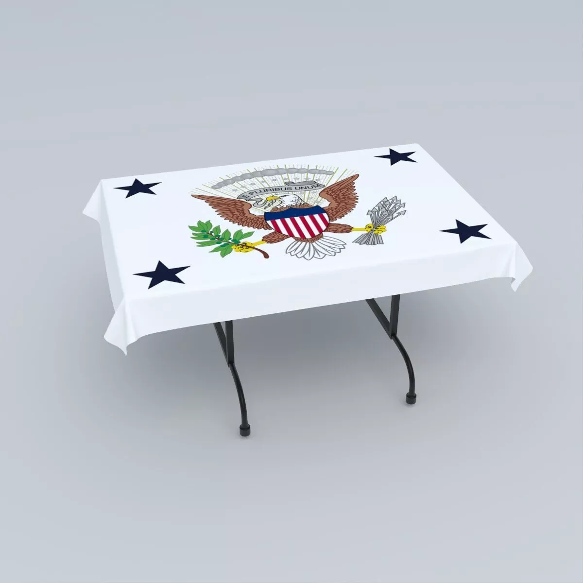 Flag of the Vice President of the United States 3D model