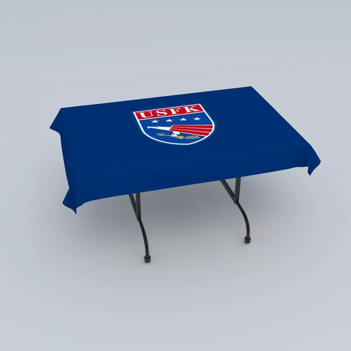 Flag of United States Forces Korea 3D model