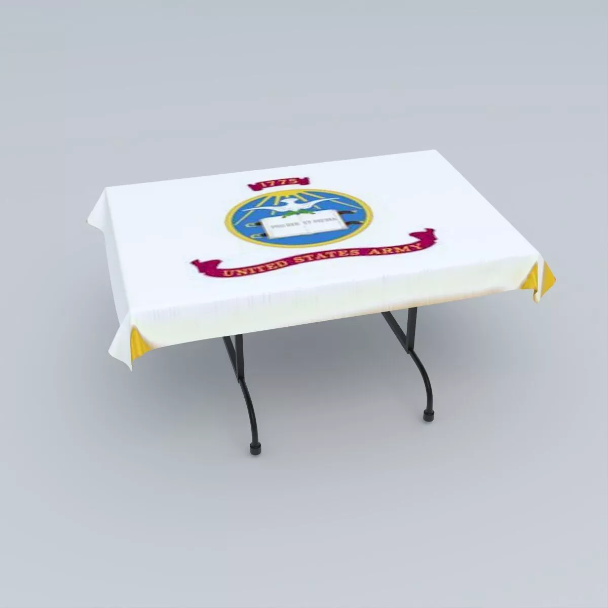 Flag US Army Chief of Chaplains 3D model