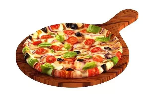 Italian Pizza 3D model