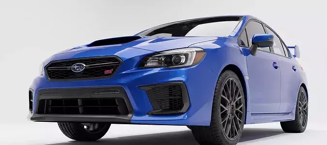 Subaru WRX STI Performance Sedan VA Generation 3D model 2