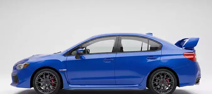 Subaru WRX STI Performance Sedan VA Generation 3D model 6