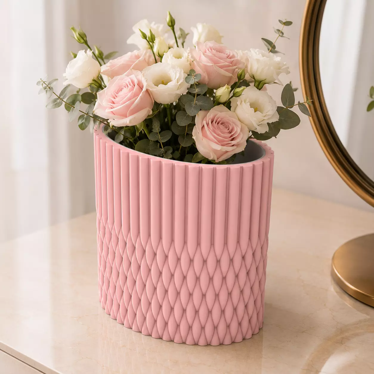 Vase Blumenvase Florero Plant Pot Blumentopf Maceta Planter 3D print model