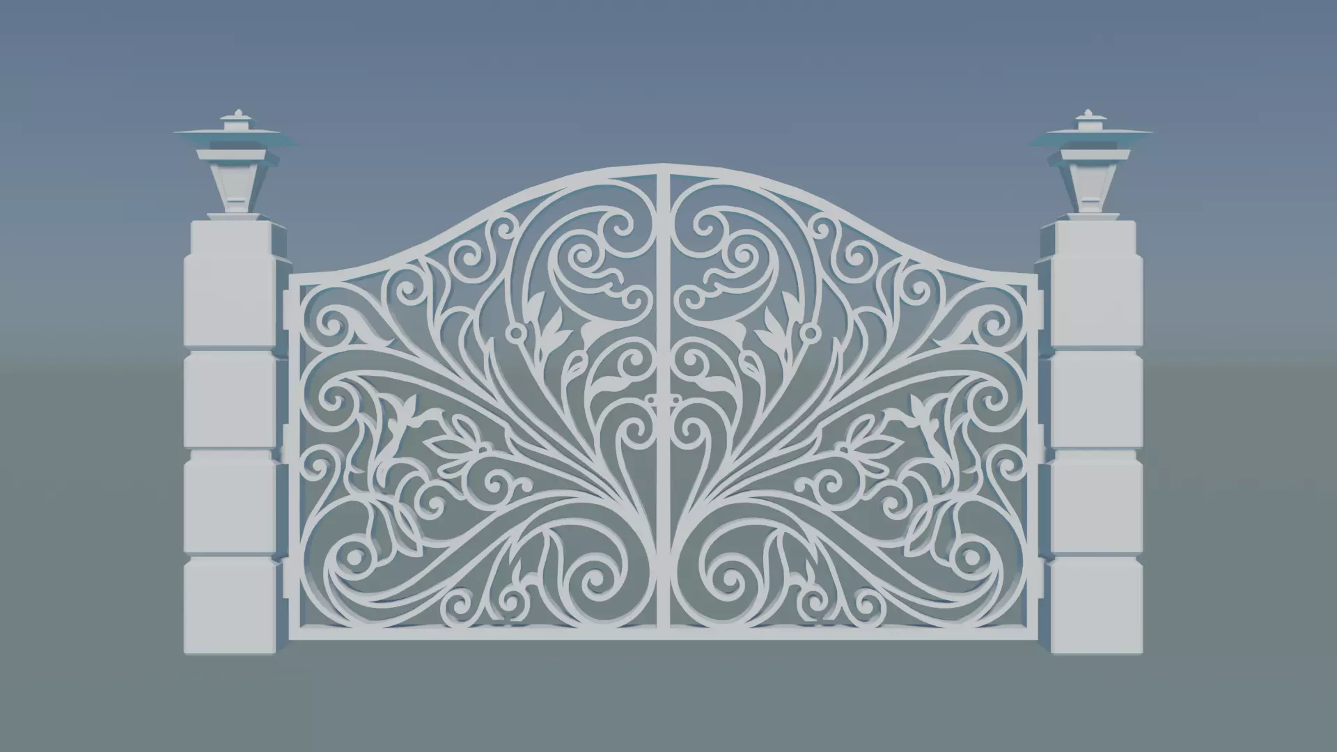 Entrance Gate 3D print model