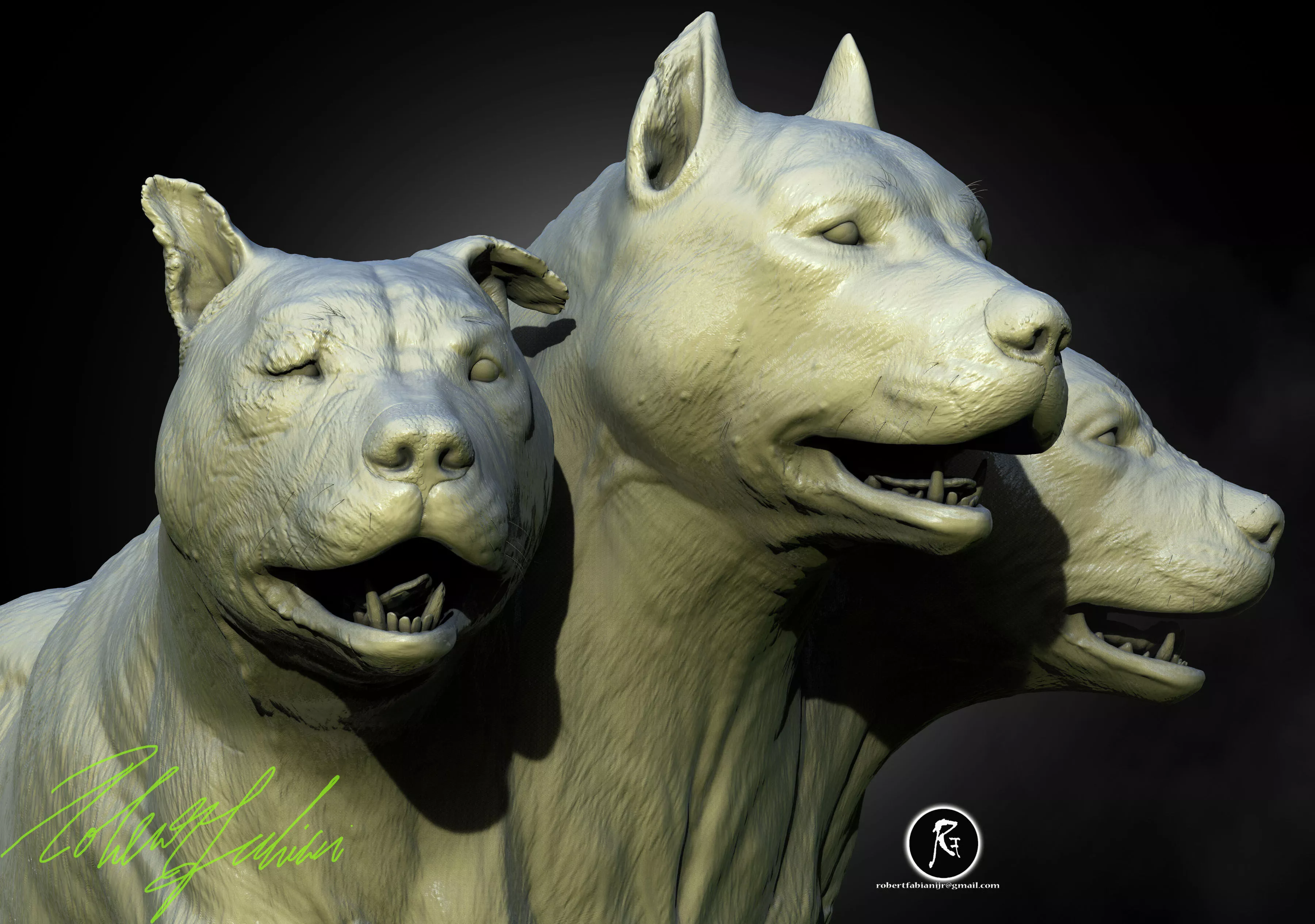 Bulldozer Cerberous 3D print model