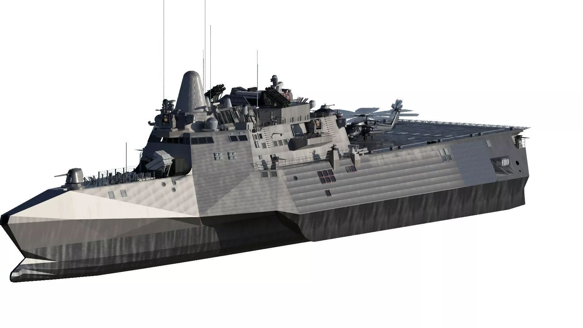 US NAVY Independence class littoral combat ship 3D model