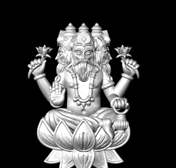 brahma ji 3D print model