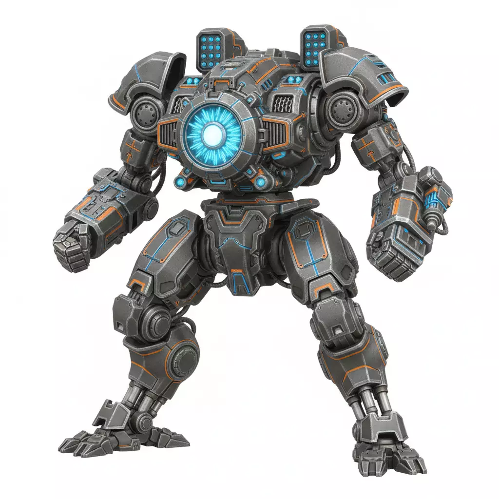 Robot Mecha Mechanical Robot Character 3D model
