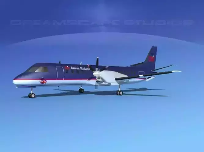 SAAB 2000 British Midland