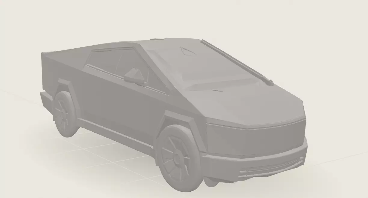 Cybertruck 3D printable 3D print model
