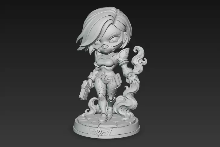 Viper Queen of Toxins 3D print model