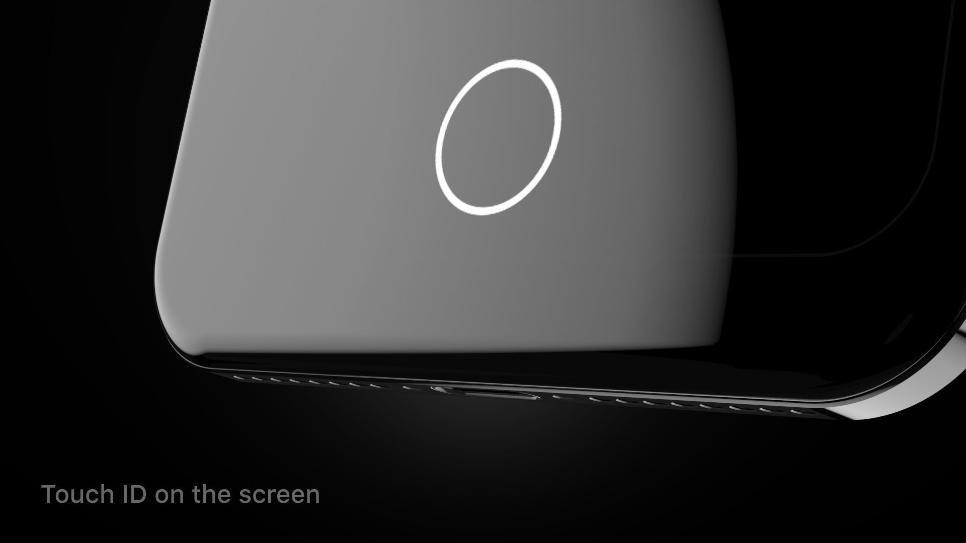 Apple iPhone 8 X Concept Leak Corner edges All Colors Low-poly 3D model_5