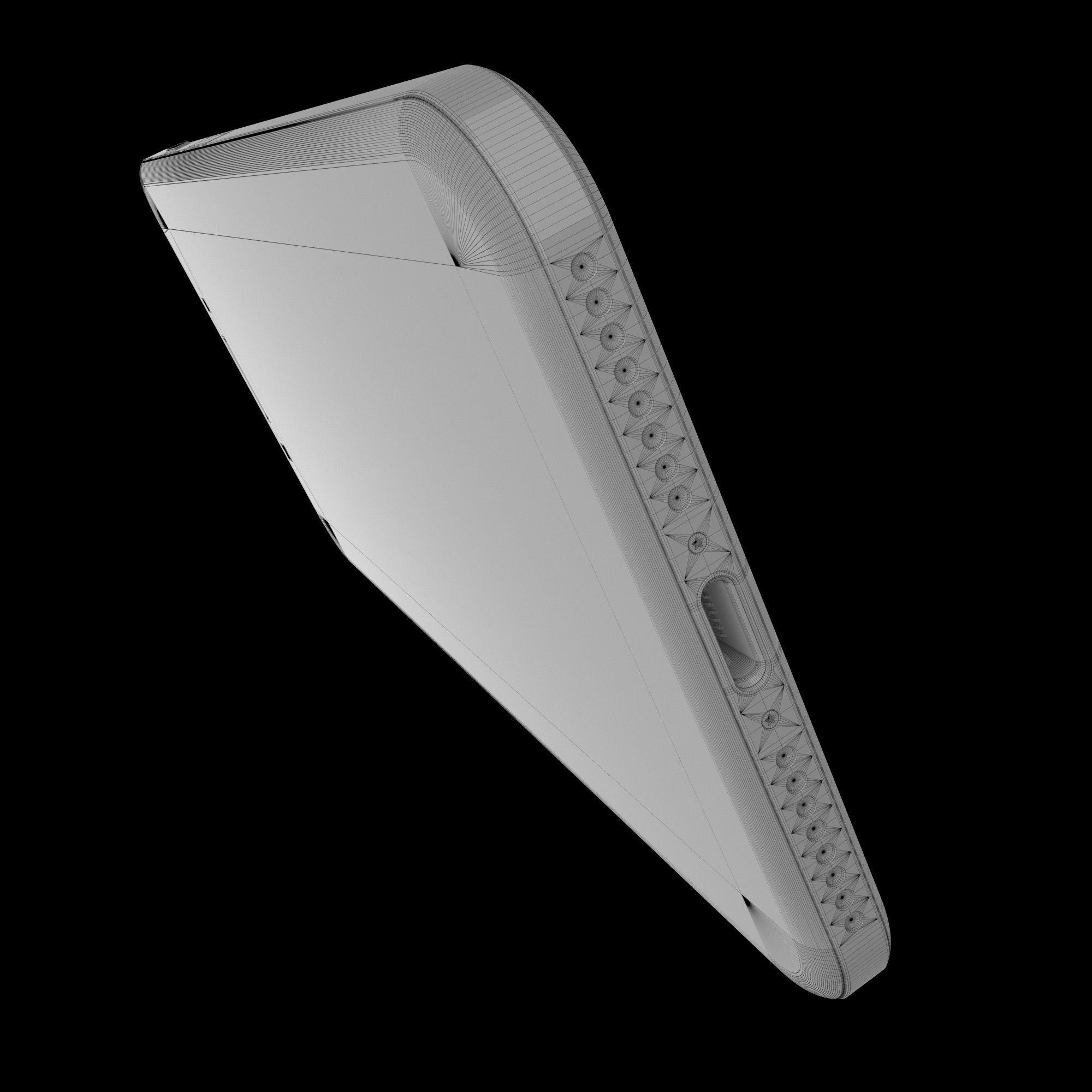 Apple iPhone 8 X Concept Leak Corner edges All Colors Low-poly 3D model_27