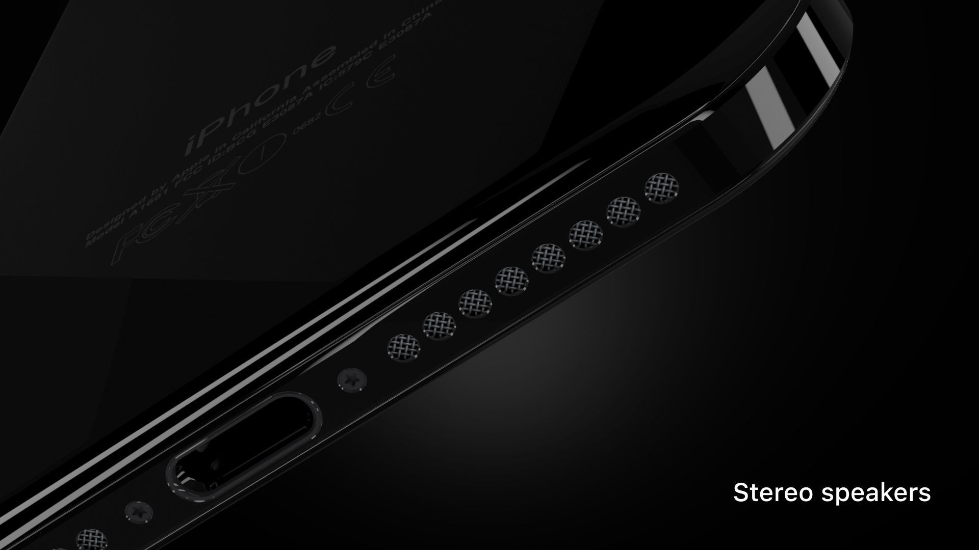 Apple iPhone 8 X Concept Leak Corner edges All Colors Low-poly 3D model_4