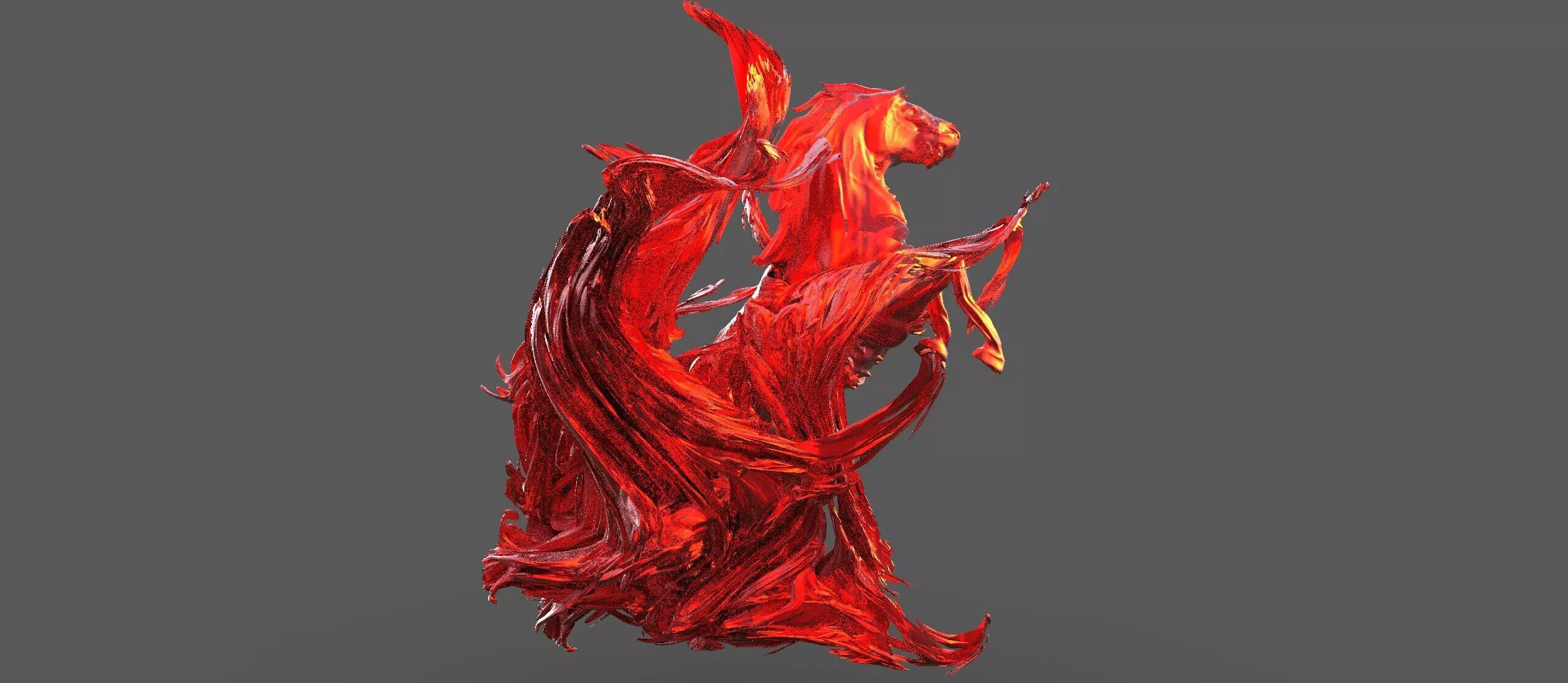 Freedoms call sculpture 3D model